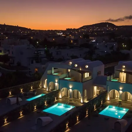 Modern Dome Homes Of Santorini Perissa  Exterior photo