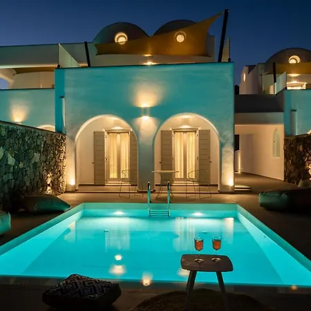 Modern Dome Homes Of Santorini Perissa  Exterior photo
