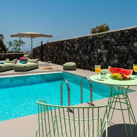 Modern Dome Homes Of Santorini Perissa  Exterior photo